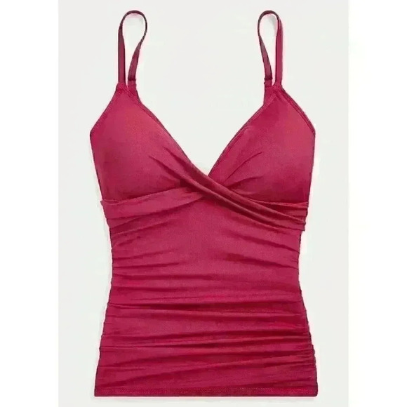 Lauren Ralph Lauren Other - NEW! Lauren Ralph Lauren Women's Slimming Ruched Tankini Top & Bottom NWT $145